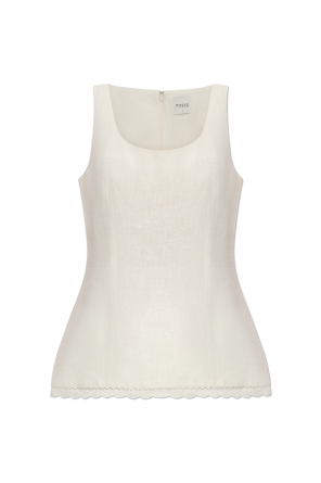 Alexander McQueen Top with an asymmetrical cut | Women's | Vitkac